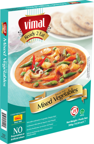 Vimal RTE Mixed Vegetable Patiyala 300g